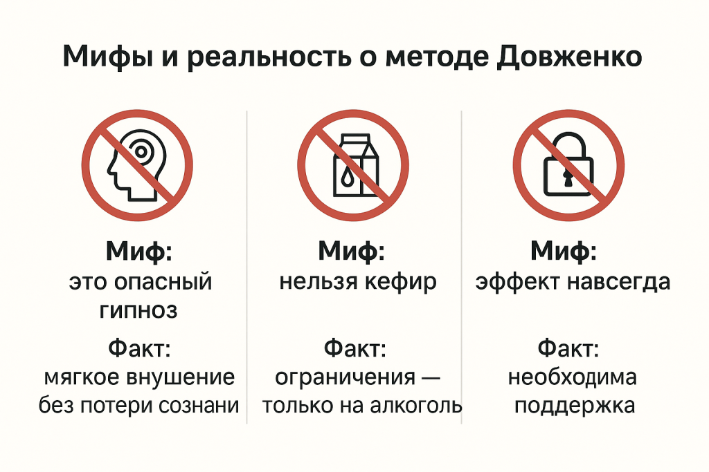 Мифы о методе Довженко